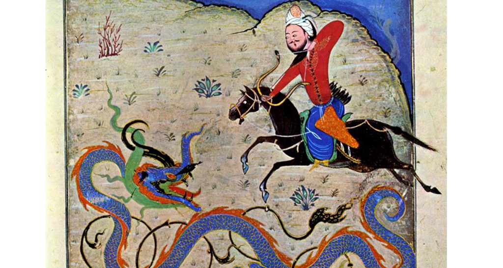 Conference de Leili Anvar, l'allégorie du dragon