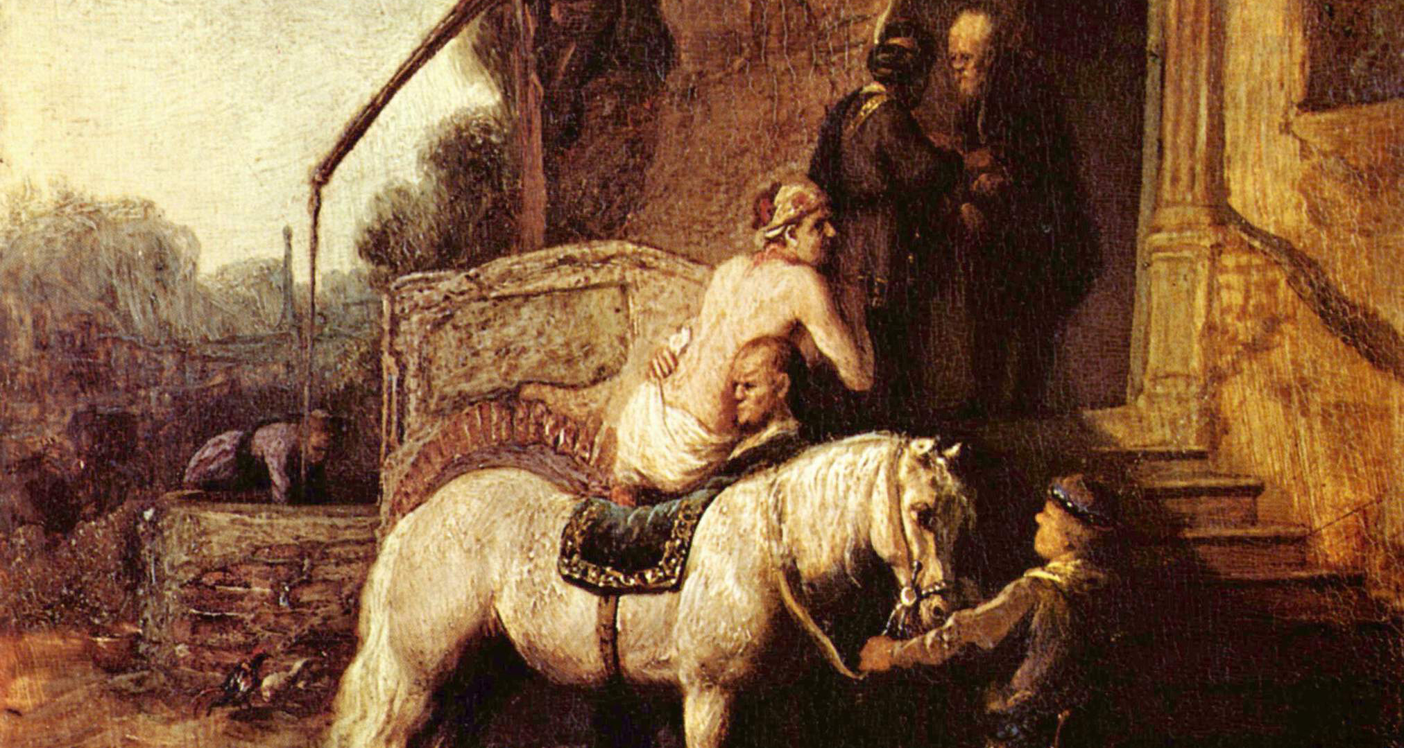 Rembrandt, le bon samaritain