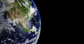 la Terre vue du ciel